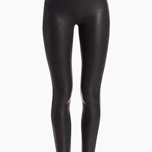 Black SPANX Faux Leather Leggings - Women Pants & Jumpsuits